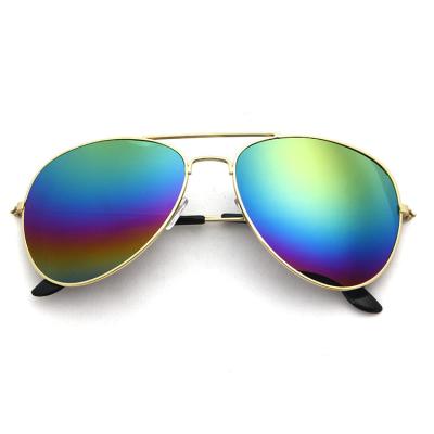 China Classic Fashion Sunglasses Aviation Sunglasses for Boy and Girl Mirror Pilot Sun Glasses Children Sun Glasses UV400 Colorful Eyewear for sale