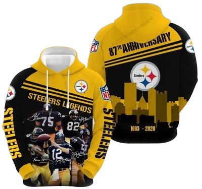 China NFL 32 QUICK DRY Football Teams Wholesale Polyester Hoodie High Quality Pullover for sale