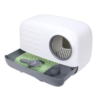 China Wholesale Removable Cat Toliet Petavern Cat Litter Splash Proof Box For Simple Cleaning for sale