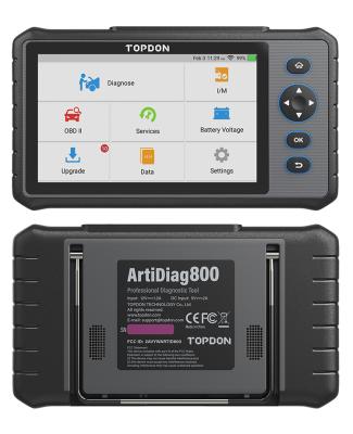 China Over 72 Car Brands TOPDON ArtiDiag800 Car Obd2 “Daignostic” Tool Reset Auto Diagnostic Scanner for sale