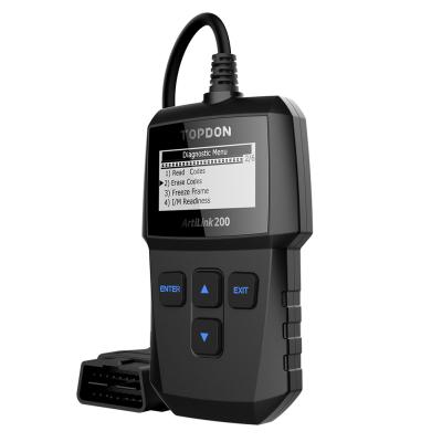 China Cover a Wide Range of TOPDON AL200 DTC Models Reading Glade Car Personal Scan Diagnostic Tools for sale