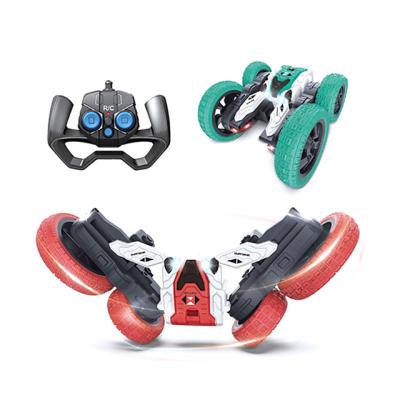 China RC Model Stunt Car New Kid Rotating 360 Degree Roate Flashing Action All Terrain High Speed ​​Cross Country Remote Control 2.4G Toy for sale