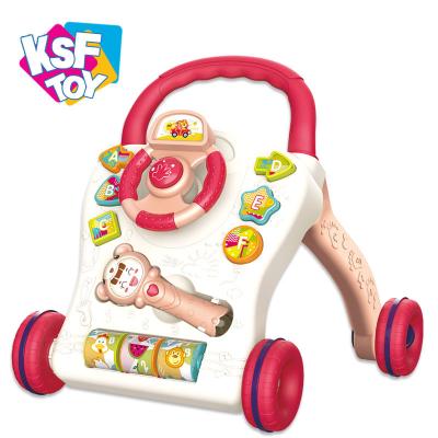 China Light.Music Mini Steering Wheel Music Walker Light Up Toys For Toddler Kids for sale