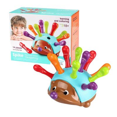 China 2021 Hot Amazon Selling Children Learning Resources Spike The Fine Motor Hedgehog Educational Toys As A Gift For Children 19*9.5*15 for sale