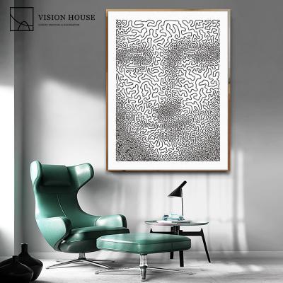 China Abstract Portrait Mona Lisa Texture Artwork Home Decor Wall Art Textured Canvas Painting for sale