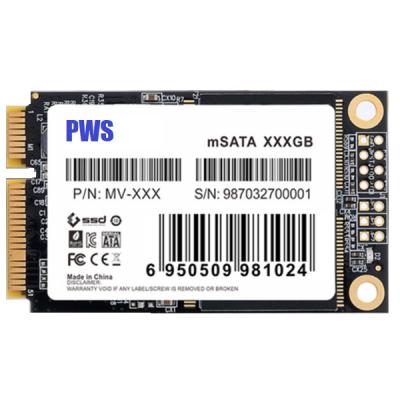 China High Speed ​​SSD MSATA 256GB Solid State Drive for sale