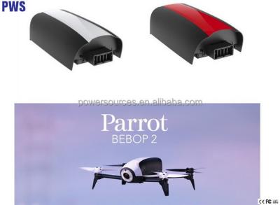 China Parrot Bebop 2 Drone Battery 4000mAh 11.1V Lipo Upgrade Battery 110*57*30mm for sale