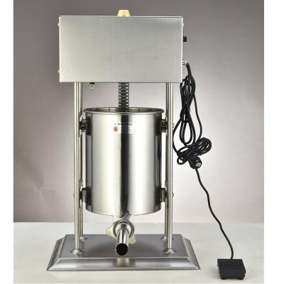 China Hotels 10L Vertical Electric Sausage Filler Automatic Sausage Stuffer Machine Sausage Maker for sale