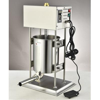 China Hotels 10L Sausage Stuffer Factory Price Automatic Electric Sausage Making Machine for sale