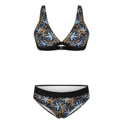 China 2023 New Design Swimwear Beachwear Custom Made Luxury Antibacterial Women Swimwear Bikini Two Piece Swimsuit for sale