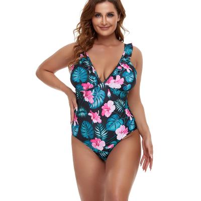 China 2022 custom made antibacterial plus size swimwear bikini for women big cup swimsuit xxxxl plus size bikini set swimwear for women for sale