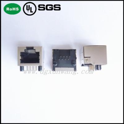 Китай разъем степени RJ45 Платы-вверх 90 rj45 модульный jack 1 x 1/модульное RJ45 Jack прямоугольный продается