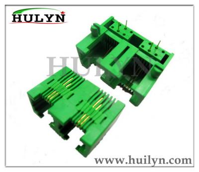 Cina RJ11 connettore, RJ11 6P2C modulare Jack Green in vendita