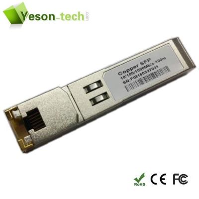 China Copper SFP Multi-port RJ45 Connector For Cisco Copper SFP for sale