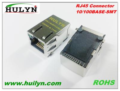 China RJ45 With Transformer Jacks SMD 100BASE for sale