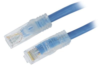 China Netz-Ethernet-Flecken-Kabel LAN-RJ45 - 23 AWG-Lehre, Flecken-Kabel 550 MHZ CAT6 zu verkaufen