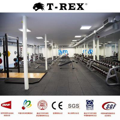 China New Designed Gymnasium Taiwan PVC Indoor Sports Flooring Rubber Flooring For Gymnasium for sale