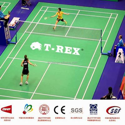 China High Quality Synthetic Badminton PVC Badminton Court Floor Mat for sale