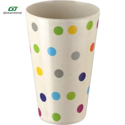 China Best Selling Minimalist Drinking Water Cup Disposable Bamboo Fiber Coffee Restaurants Eco Friendly Mugs for sale