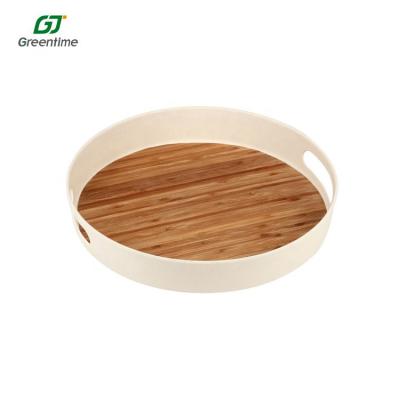 China Disposable Minimalist Hotel Coffee Trays Distressed Tray Distressed Wood Serving Tray Wooden Serving Tray for sale