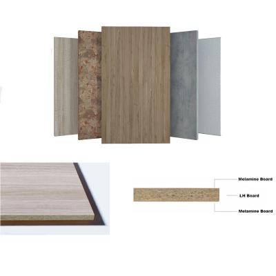 China Contemporary LH Panel Melamine Veneer Straw Wheat Grass Particle Board Reed Grass Composite Straw Board for sale