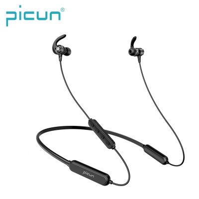 China In-ear Picun H18-X Magnetic Sports Stereo In Ear Radio 5.0 Neckband Band Bluetooth Headphones for sale