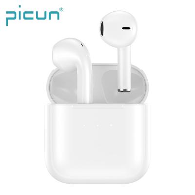 China In-Ear Picun Musicpods Shape 2021 Mini Invisible Bluetooth Wireless Ear Buds Touch Control Headphones for sale