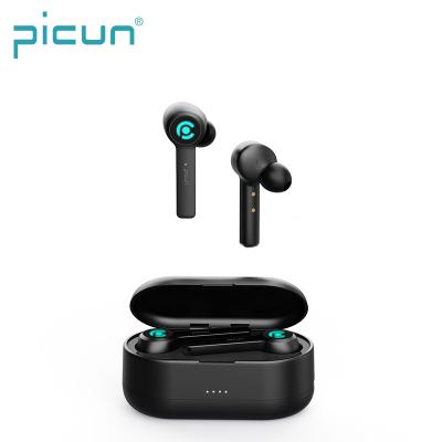 China Earbuds Picun W16B Hand Free Auto Connect Power Display TWS Bluetooth Radio Earbud for sale