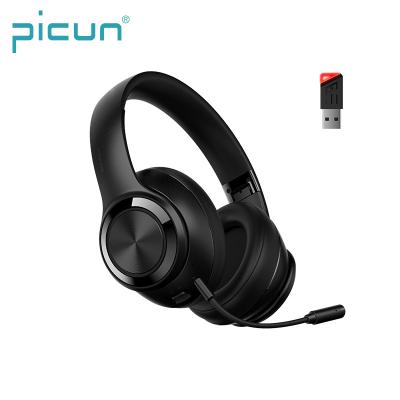 China Low Headband Picun UG-03C Gaming Headset Earphone Latency Wireless Bluetooth Earphone With MIC Adapter for sale