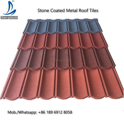 China Kenya Decras Roofing Tiles With Best Price For Types Of Iron Stone Coated Roof Sheet for sale