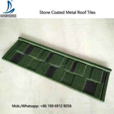 China 0.4mm Thickness of Steel Sheet and Color Steel Plate Material Price Stone Coated Roofing Tiles Kerala for sale