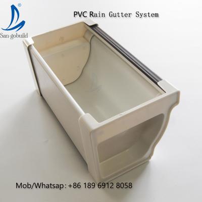 China High Quality China PVCRain Water Collector, Rain Roof Gutter Price Philippines for sale