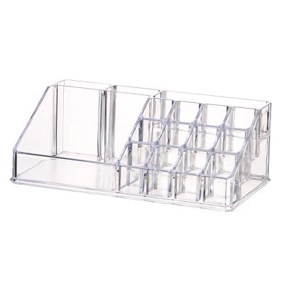 China Manufacturer Fashion Cosmetic Display Box Clear Professional Acrylic Makeup Storage Box for sale