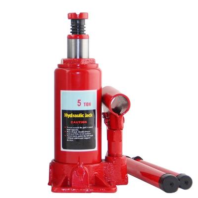 China Car Jack 5 Ton Car Lifting Hydraulic Press Bottle Jack Telescopic With Factory Price for sale