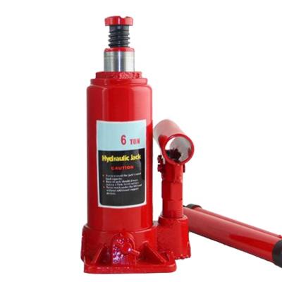 China Car Jack Air Hydraulic Bottle Jack with Manual Hand Pump 6 Ton Oil Hydraulic Bottle Jack Car Manual Lift with Factory Price for sale