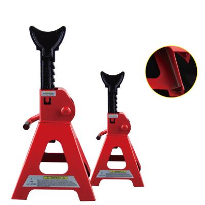 China Car Jack Heavy Duty Tire Lift 6 Ton Small Screw Adjustable Car Jack Hammer With Stands Jack Stand Foldable Kit for sale