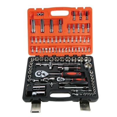 China Universal Socket Wrench Tool Factory Direct Sales 1/2 Drive Socket Wrench Repair DIY Tools 94 Pieces/Set for sale