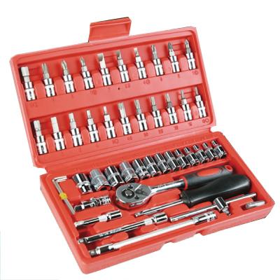 China Industrial Grade Socket Wrench Tool Mechanic Tools Set Socket Wrench Grade Socket Wrench Set Auto Repair Tool DIY Tool Box Set Mechanic for sale