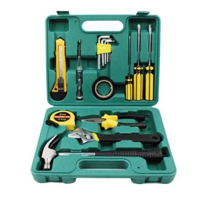 China 16PCS Repair Toolbox Metal Hand Tool Kit With Box Master Mechanic Hand Professional Repair Tool Kit For Household for sale