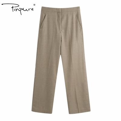 China R21459S Workable Wide Leg Pants Fashions Dress Pants Straight-Leg Pants Loose Casual Pants for sale