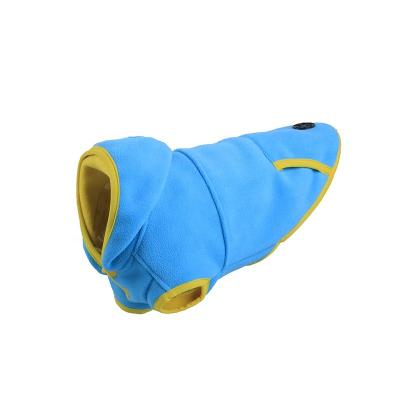 China Stocked new autumn and winter dog clothes solid color fleece fleece fleece sweater pet hot products factory direct supply for sale