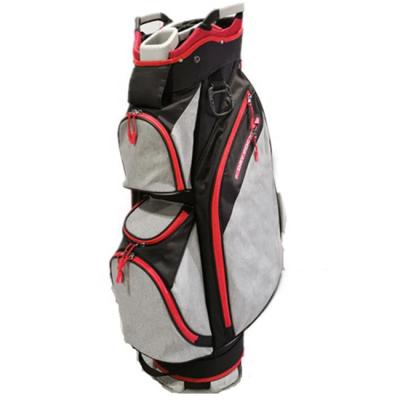 China Custom Made Premium Logo Golf Bag Golf Accessories Divider Polyester Golf Trolley Integral Bag for sale