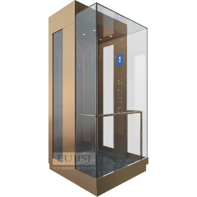 China Modern Home Elevator Small Elevator Lift Residential Elevator Price For Hotel Office Home 1.75m/s,1000kg for sale