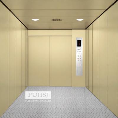 China Industrial Large tonnage freight elevator / side opening bifold door freight elevator for sale