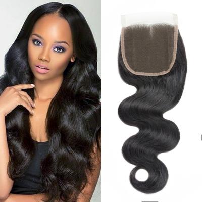 China 100% Brazilian Hair 5x5 Body Wave HD Lace Closure Insivible Lace All Knot Pre Plucked and Bleached HDLACECLOSURE2 for sale