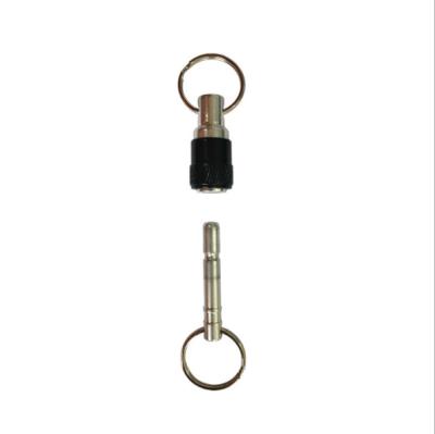 China Factory Wholesale Portable Aluminum Metal Key Chain Ring Detachable Quick Release Key Chain for sale