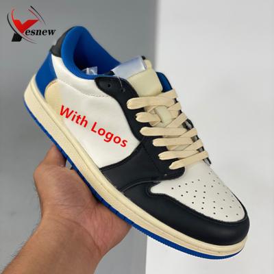 China EVA Jumpman 1 Low Mens Basketball 1s Shoes Inverse Panda University Men Women Trainers Mocha Travis Ts X Fragment Sports Sneakers for sale