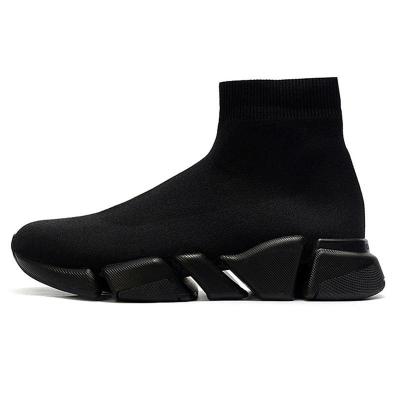 China Fashion Trend Designer Men Women Sock Casual Sneakers Speed ​​Runner Trainer Triple Black Classic Balencia Jogging Walking Boot for sale