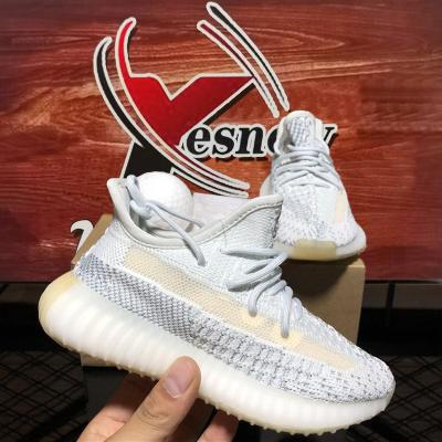 China Original TPU Yeezy 350 V2 Shoes Customize Mens Reflective Women Zapatillas Hombre Brand Logos Chaussures Sneakers Running Shoes for sale