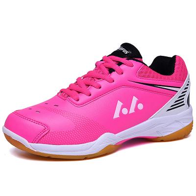 China Men Women Volleyball Shoes Couples Tennis Sneakers Breathable Lightweight Non-slip Wear-resistant Ping Pong Women Rubber Rubber Shoes Competitio for sale